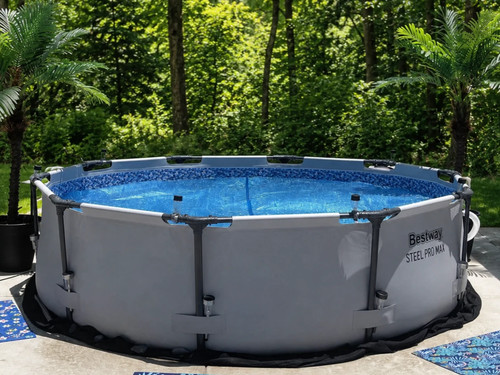10ft round above - 10ft, ground